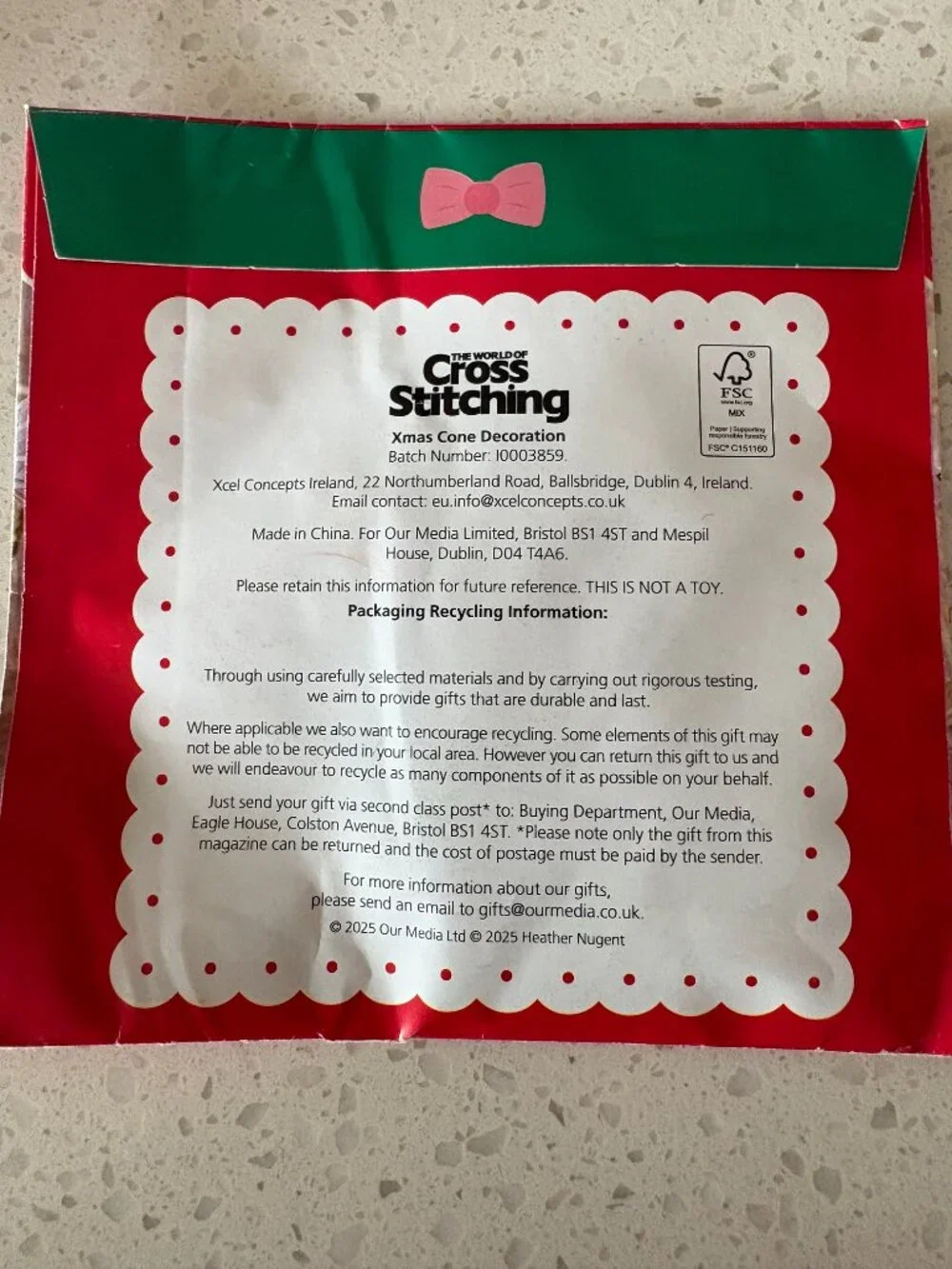 Mrs. Claus Bauble Kit